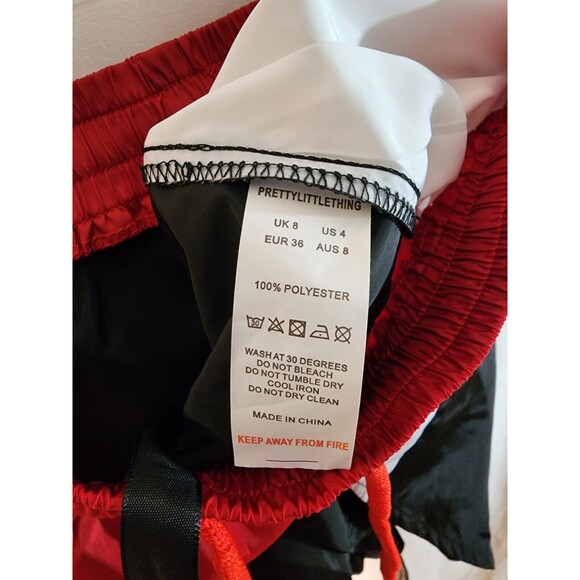 Pretty Little Thing Nylon Shorts Size 4 - Picture 4 of 4